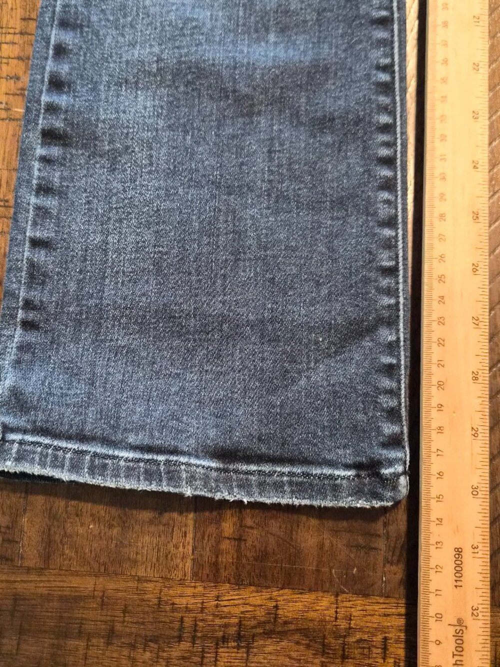 Judy Blue Womens Slim Boot Cut Dark Wash Jeans Size 7/28 Mid Rise Stretch G633 - Picture 10 of 12